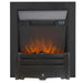 The Aviva Electric Fire with Black Trim and Fret - Siroccofires.com