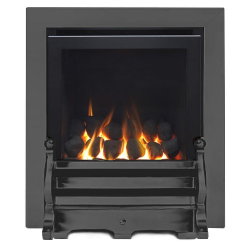 The Daisy Full Depth High Efficiency Coal Gas Fire with Nickel Fret and Nickel Trim - Siroccofires.com