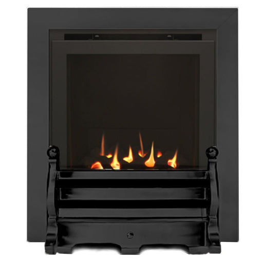 The Daisy Slimline High Efficiency Coal Gas Fire with Nickel Fret and Nickel Trim - Siroccofires.com