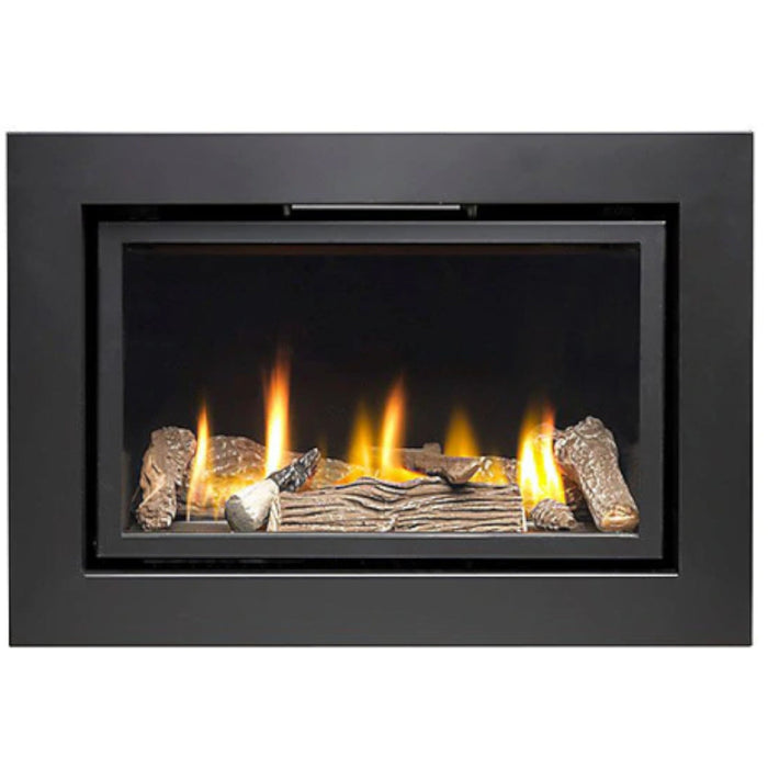 The Series 6000 Black Gas Fire | Remote Control - Siroccofires.com