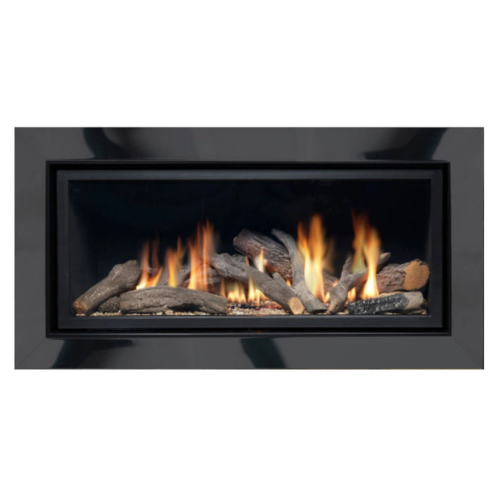 The Series 8000 Deluxe Nickel Black | Remote Control - Siroccofires.com