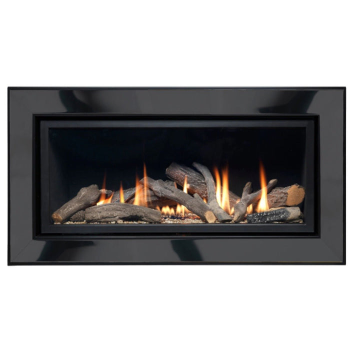 The Series 8000 Nickel Gas Fire | Remote Control - Siroccofires.com