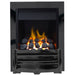 The Aviva Full depth Gas Fire with Nickel Trim and Nickel Fret - Siroccofires.com