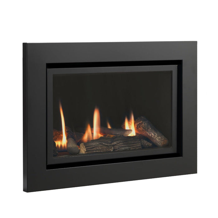 The Series 6000 Black Gas Fire | Remote Control - Siroccofires.com